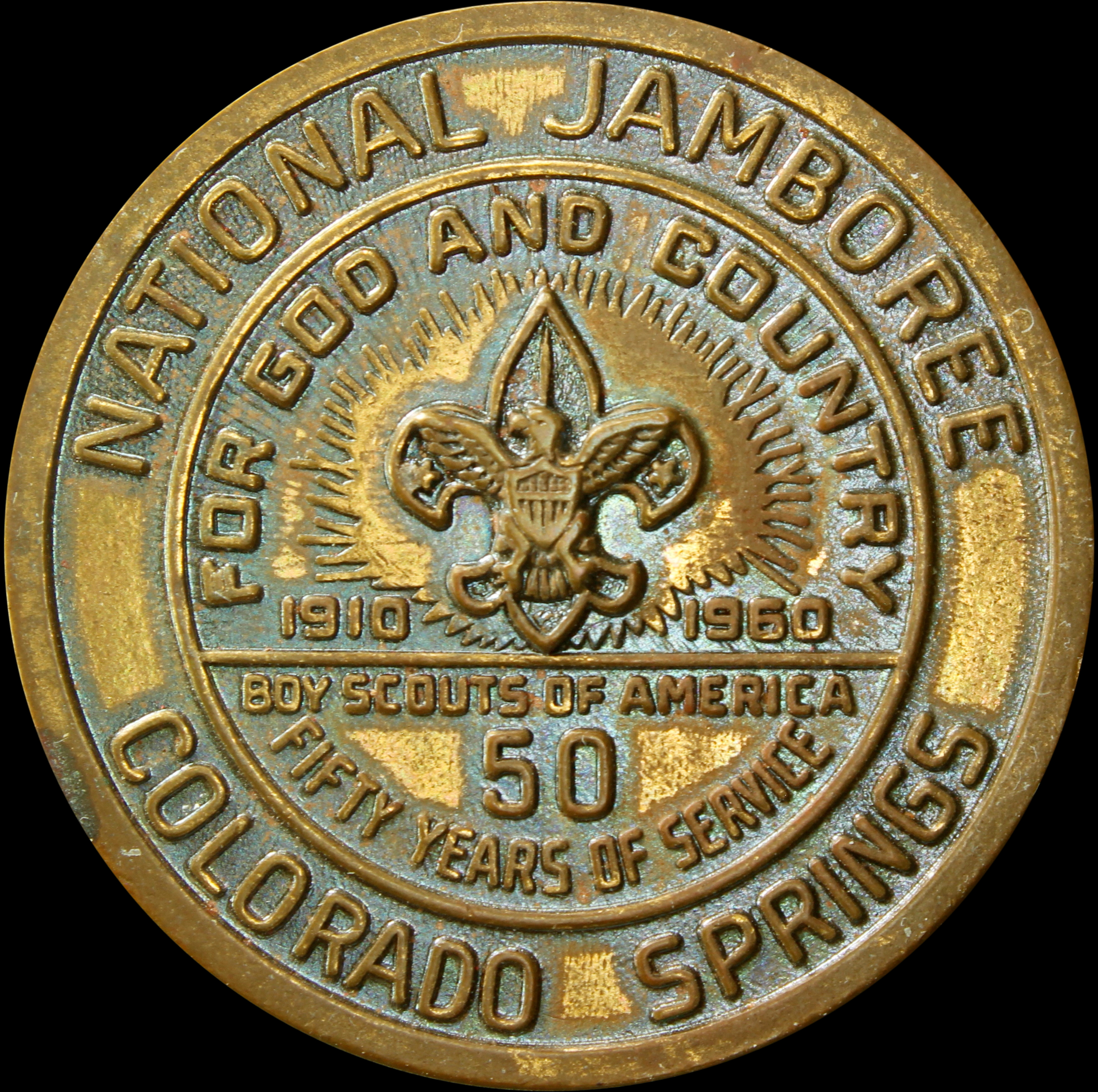 HK-577 Boy Scouts of America 50th Jubilee Anniversary SCD