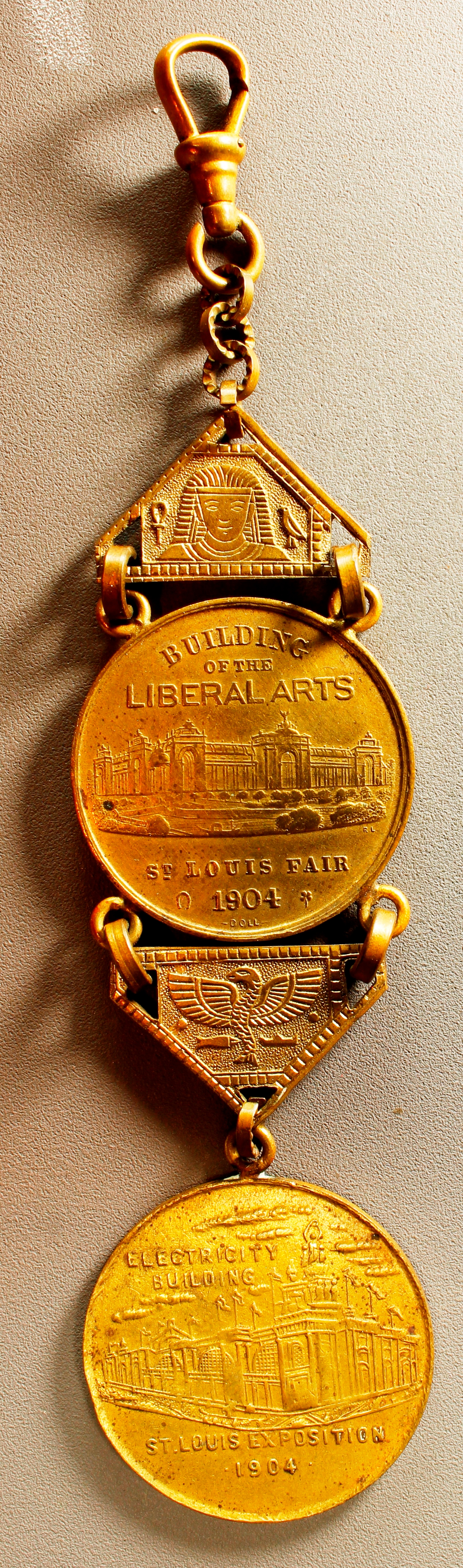 1904 Louisiana Purchase Electricity/Machinery FOB