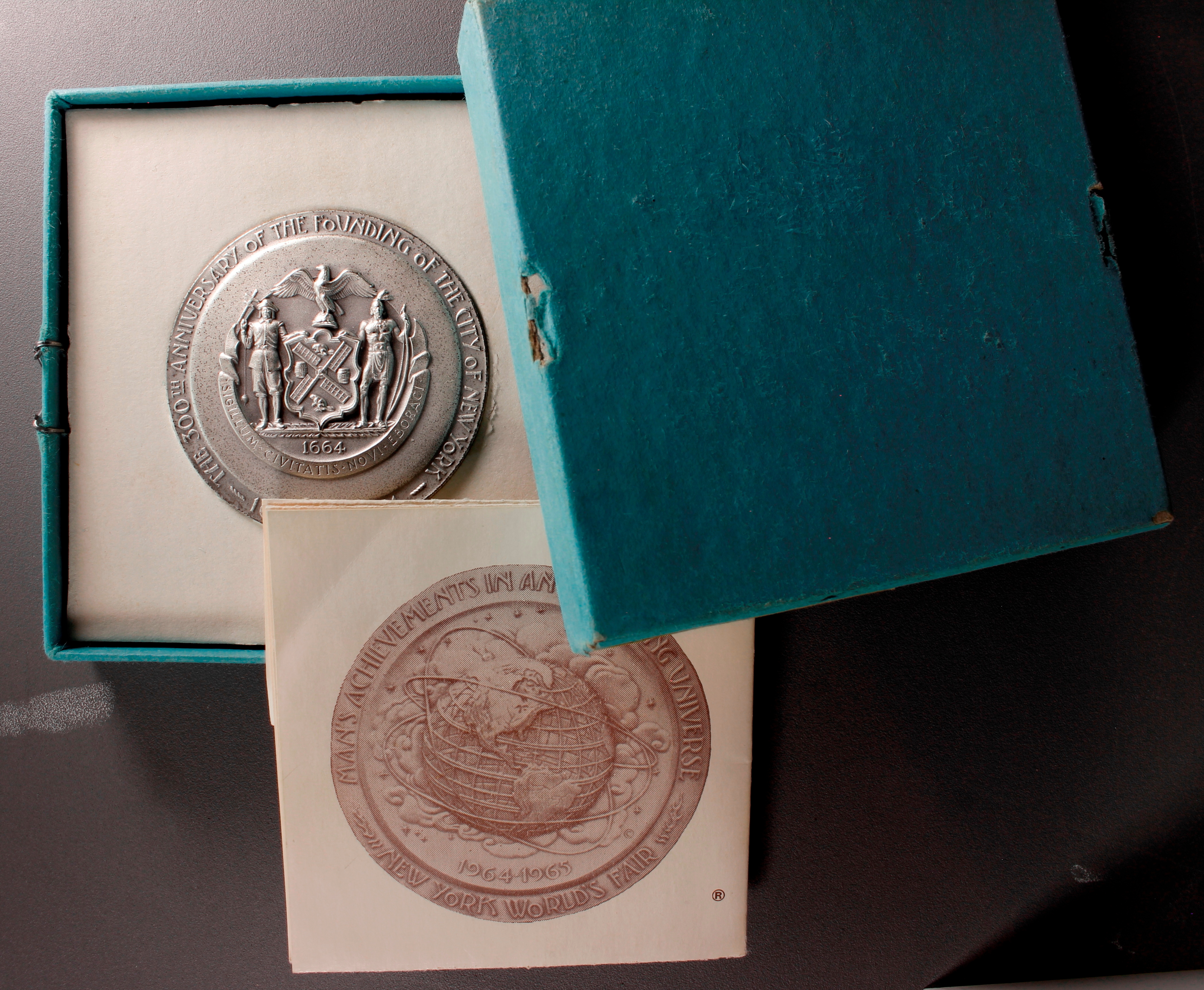 1964 New York World’s Fair Official Silver SCD