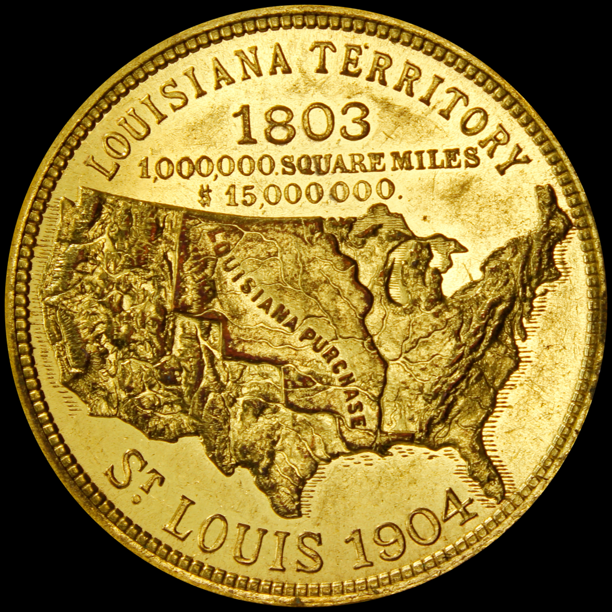 HK-304 1904 Louisiana Purchase Exposition Official SCD – NO STAR