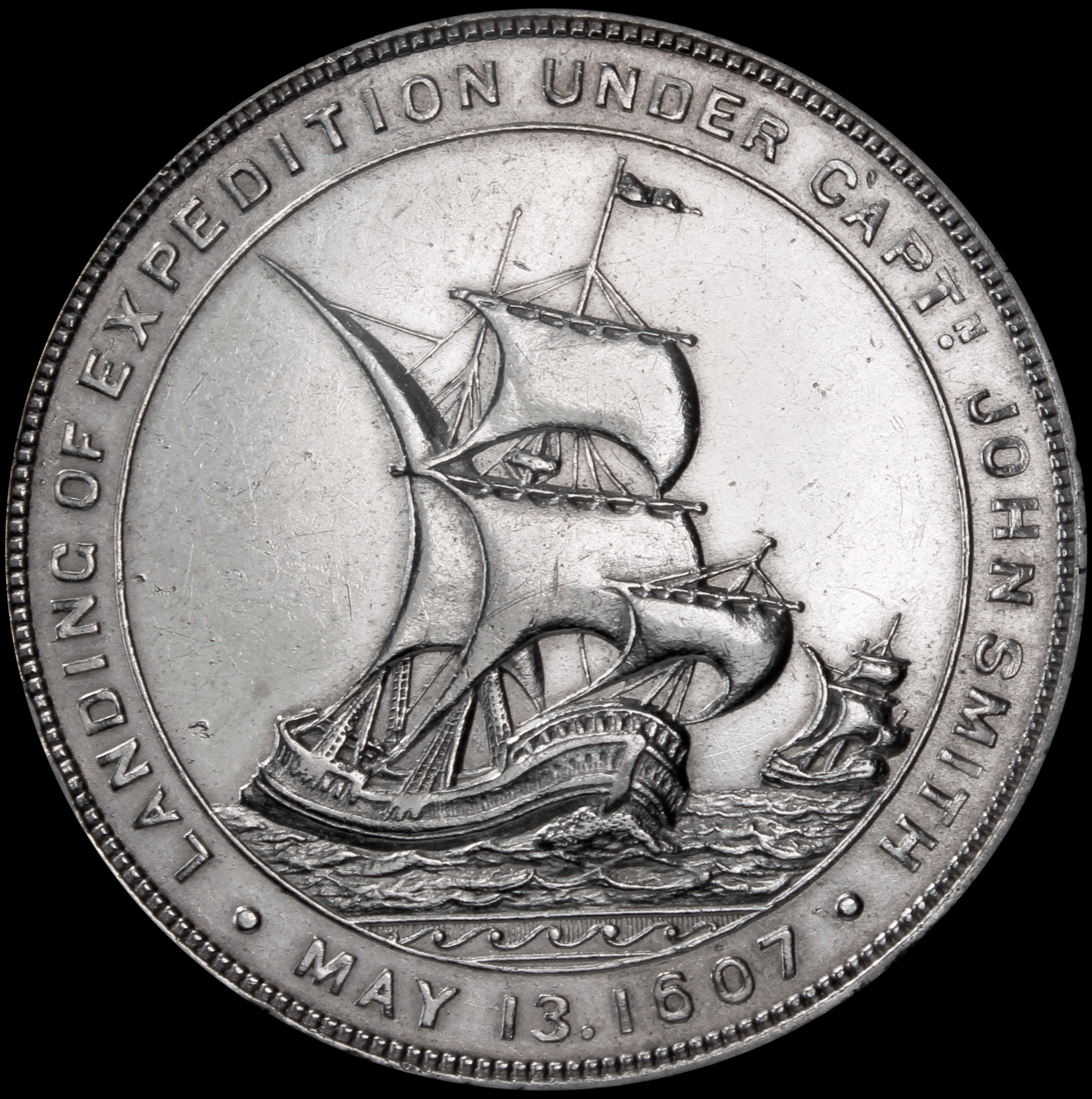 HK-344 1907 Jamestown Ter-Centennial Exposition Pocahontas Official SCD