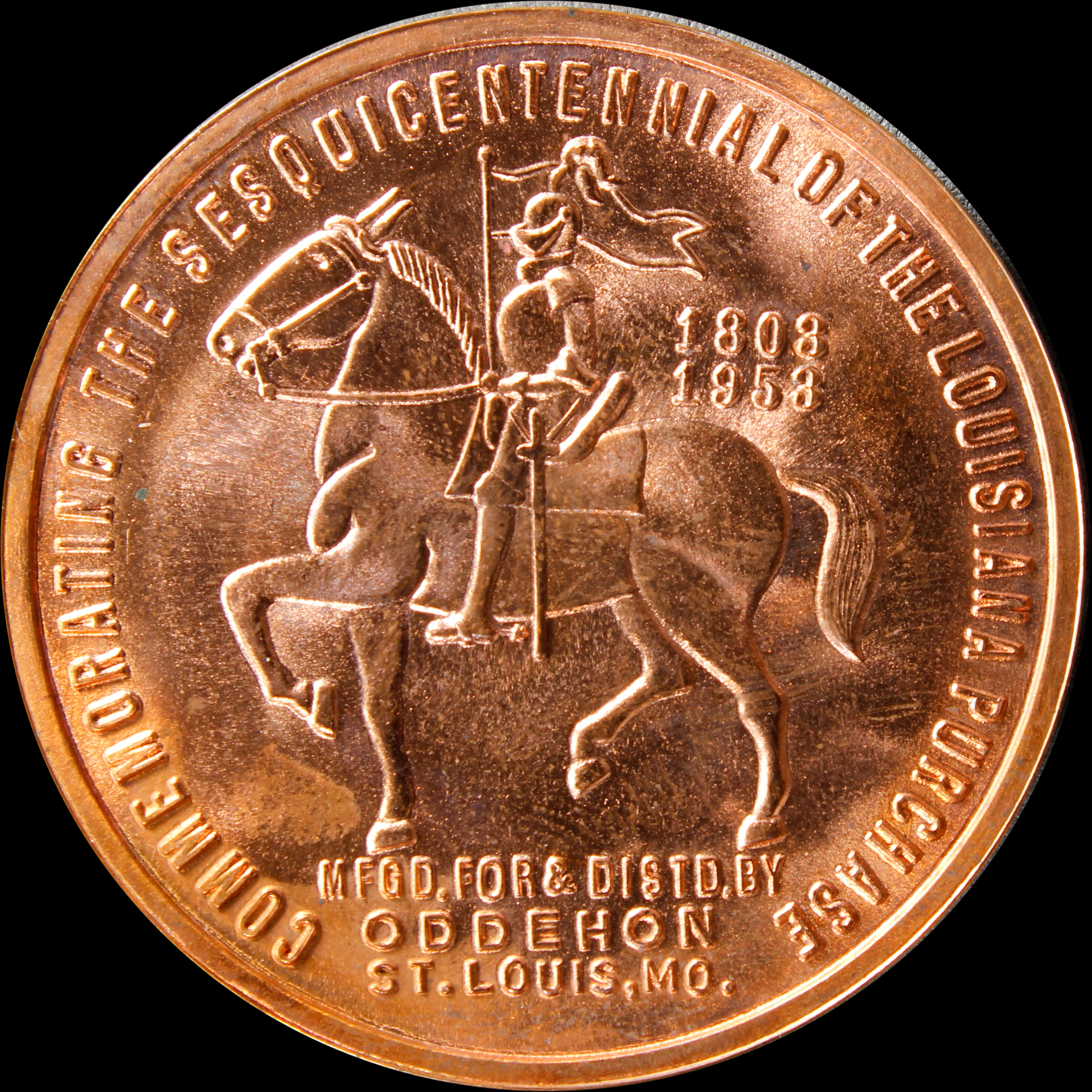 HK-509 1953 Louisiana Purchase Sesquicentennial Celebration SCD
