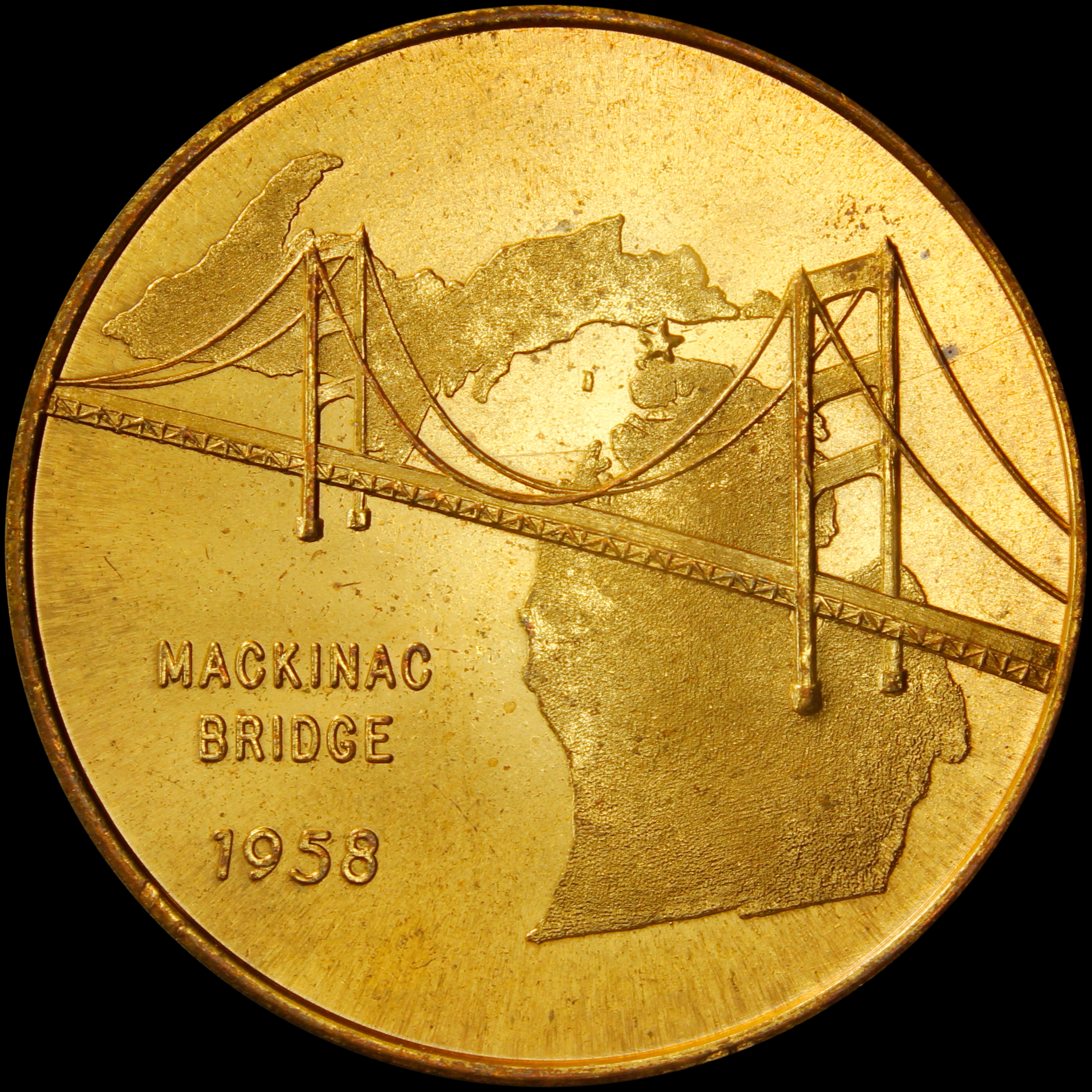 HK-709 1958 Mackinac Bridge SCD