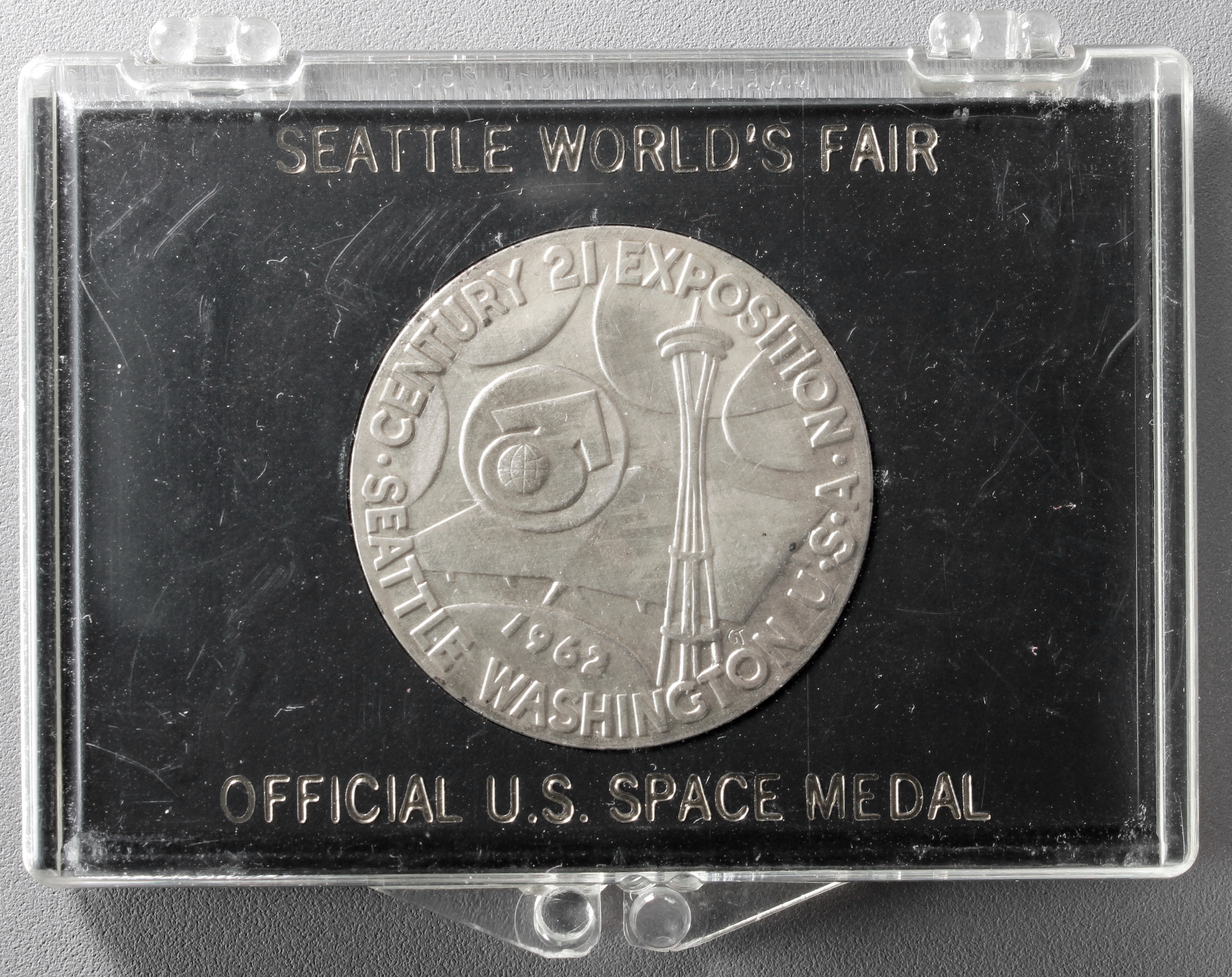 1962 Century 21 Exposition Official Silver SCD