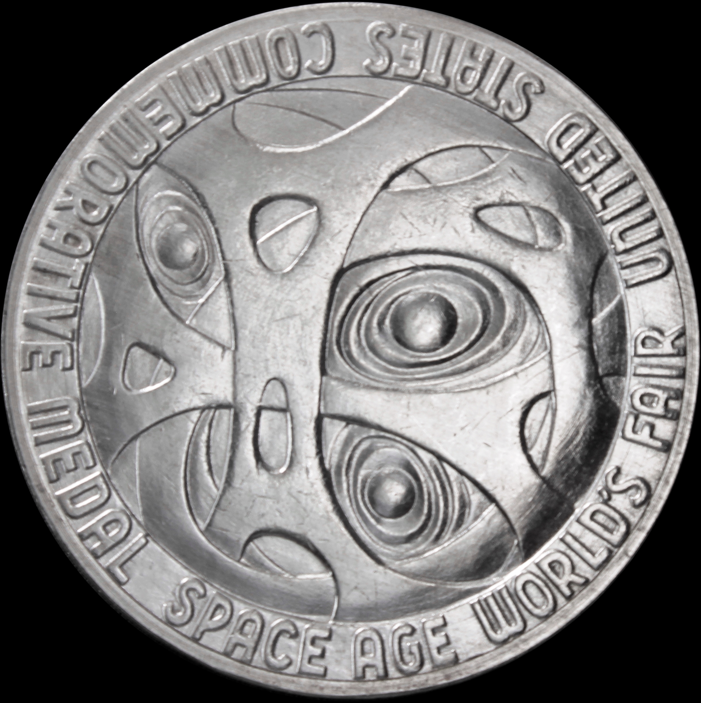 1962 Century 21 Exposition Official Silver SCD