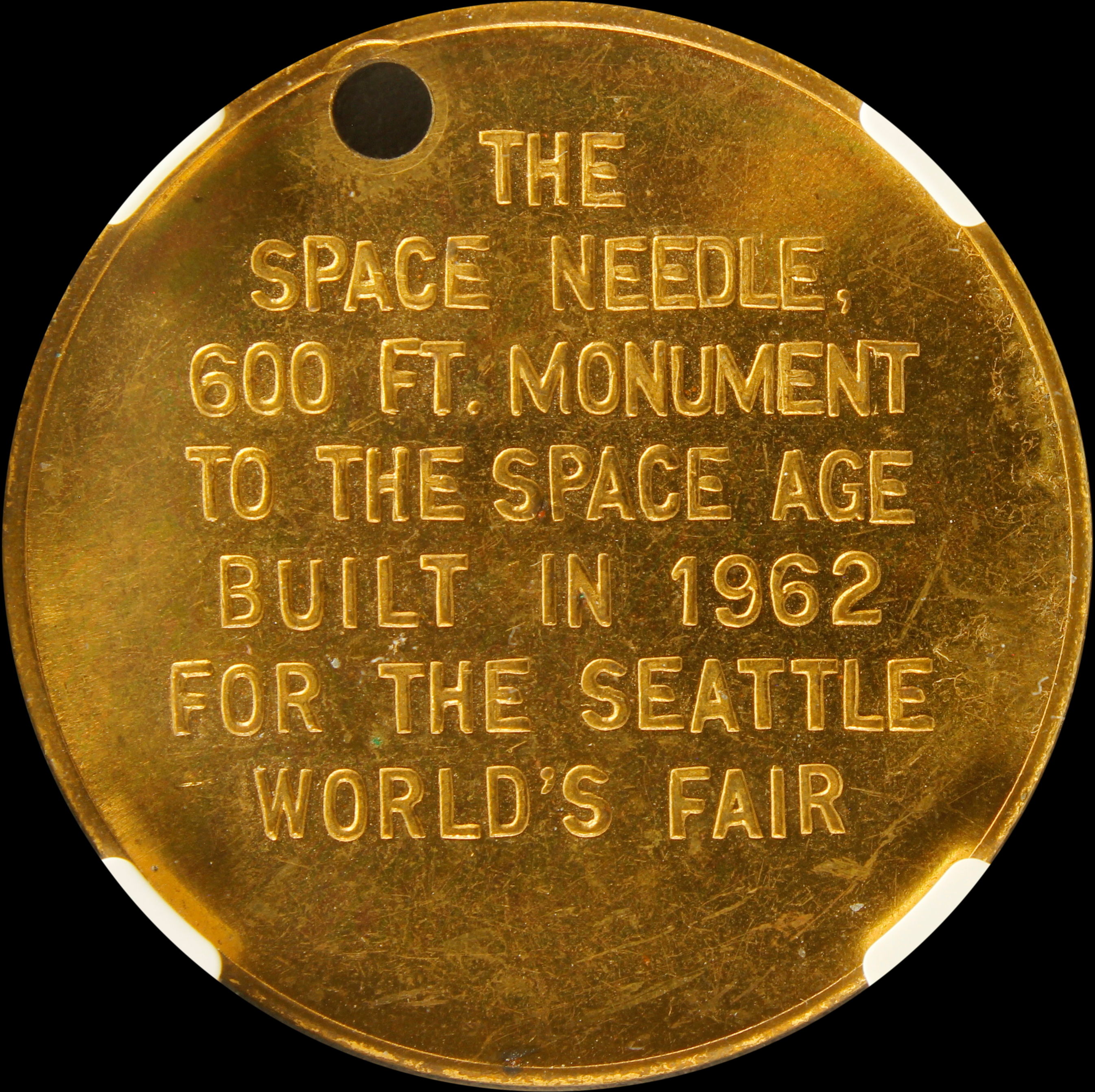 1962 Century 21 Space Needle Monument SCD