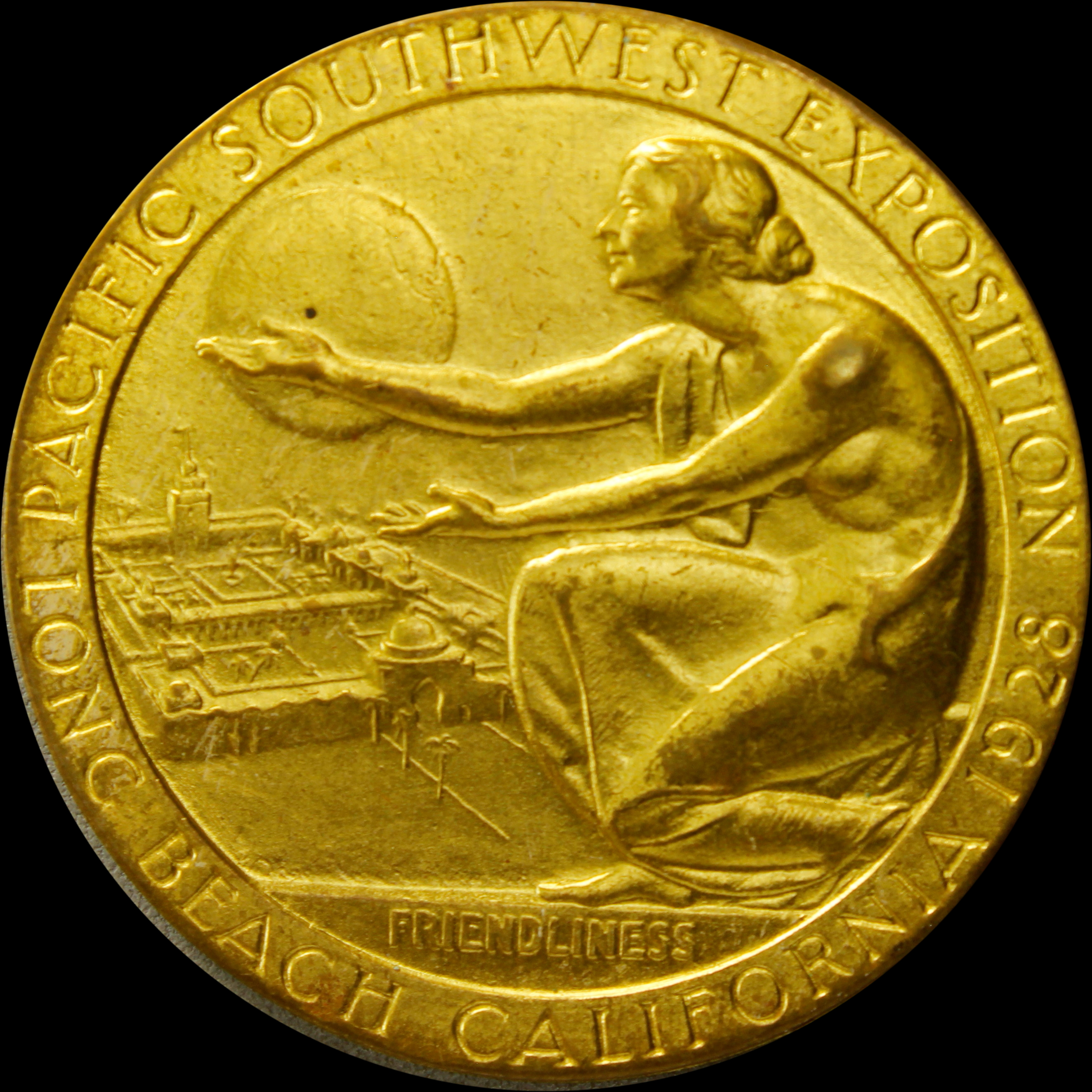 1928 Pacific Southwest Exposition Official SCD
