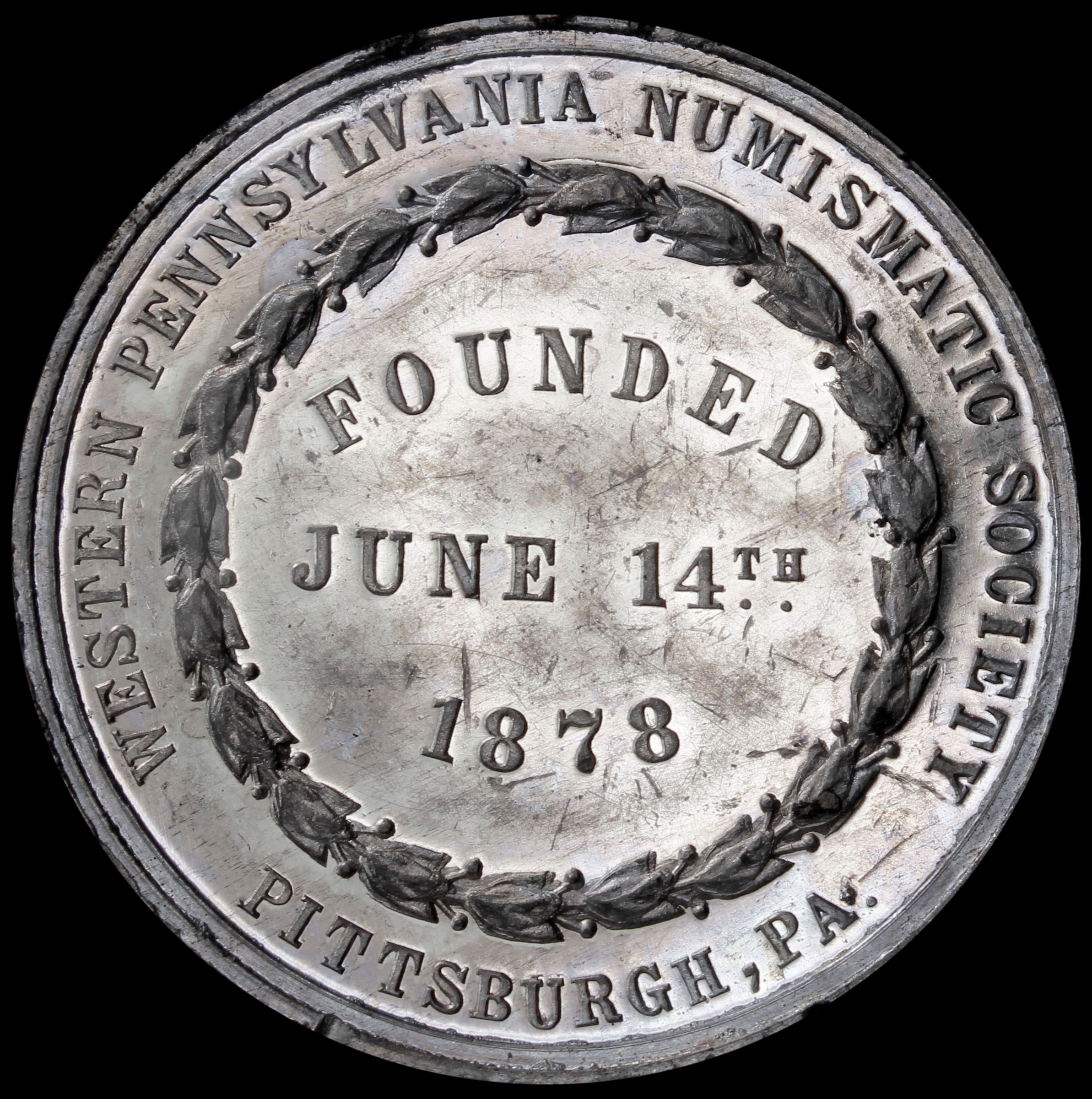 1879 Pittsburgh Exposition Official “PLATE” SCD