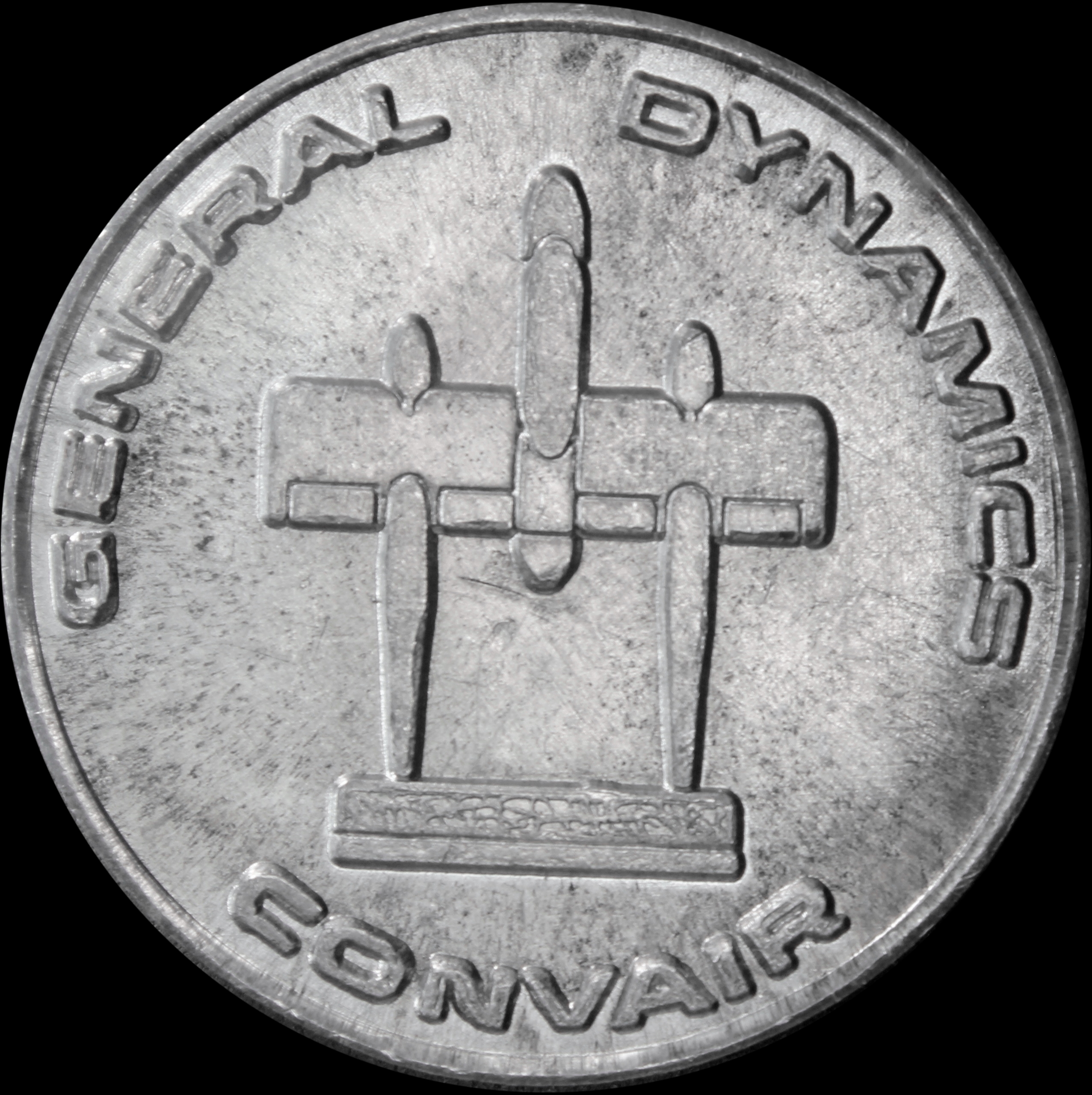 HK-747 VARIETY 1964 General Dynamics Convair First Coin Aircraft SCD