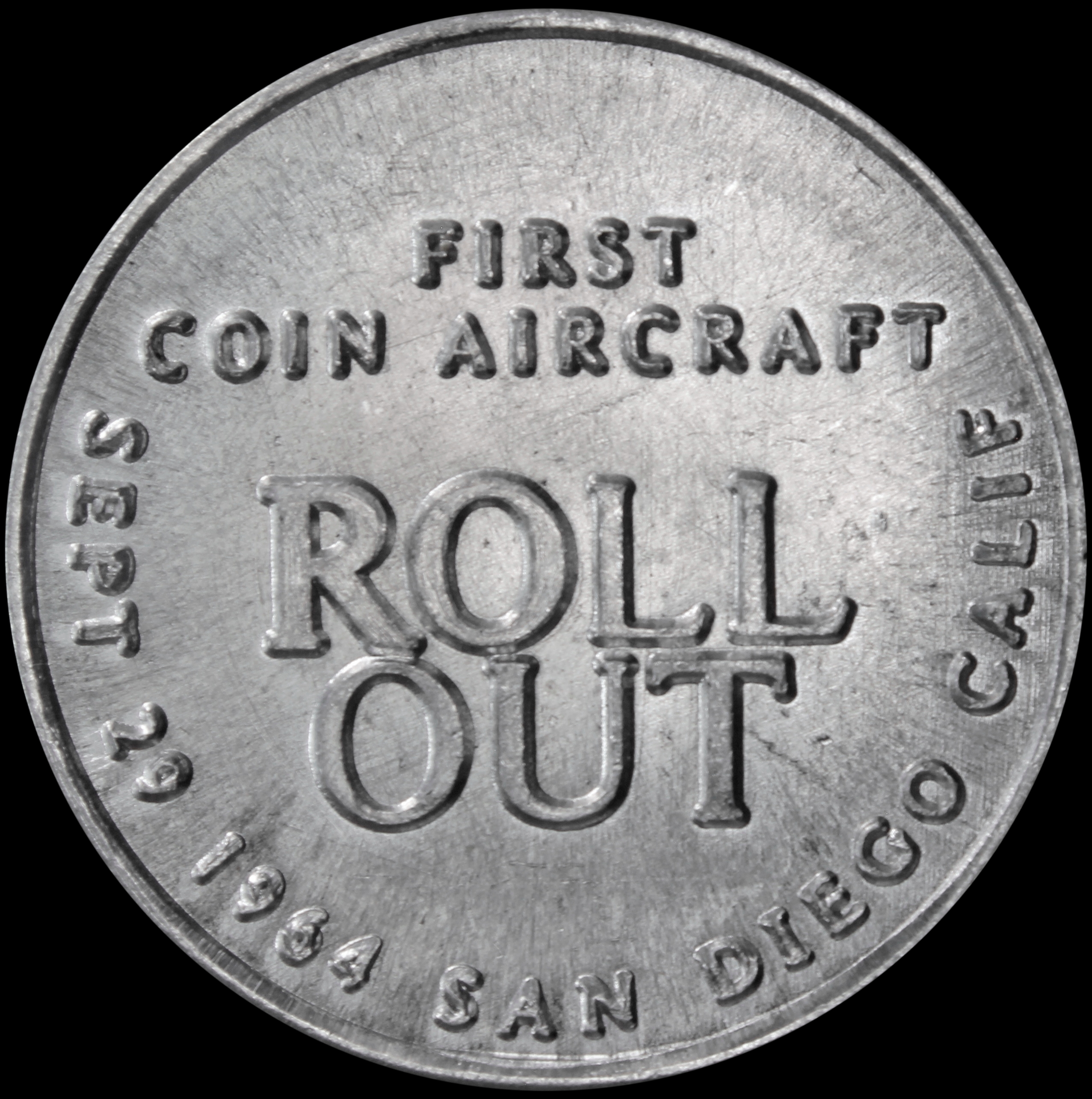 HK-747 VARIETY 1964 General Dynamics Convair First Coin Aircraft SCD