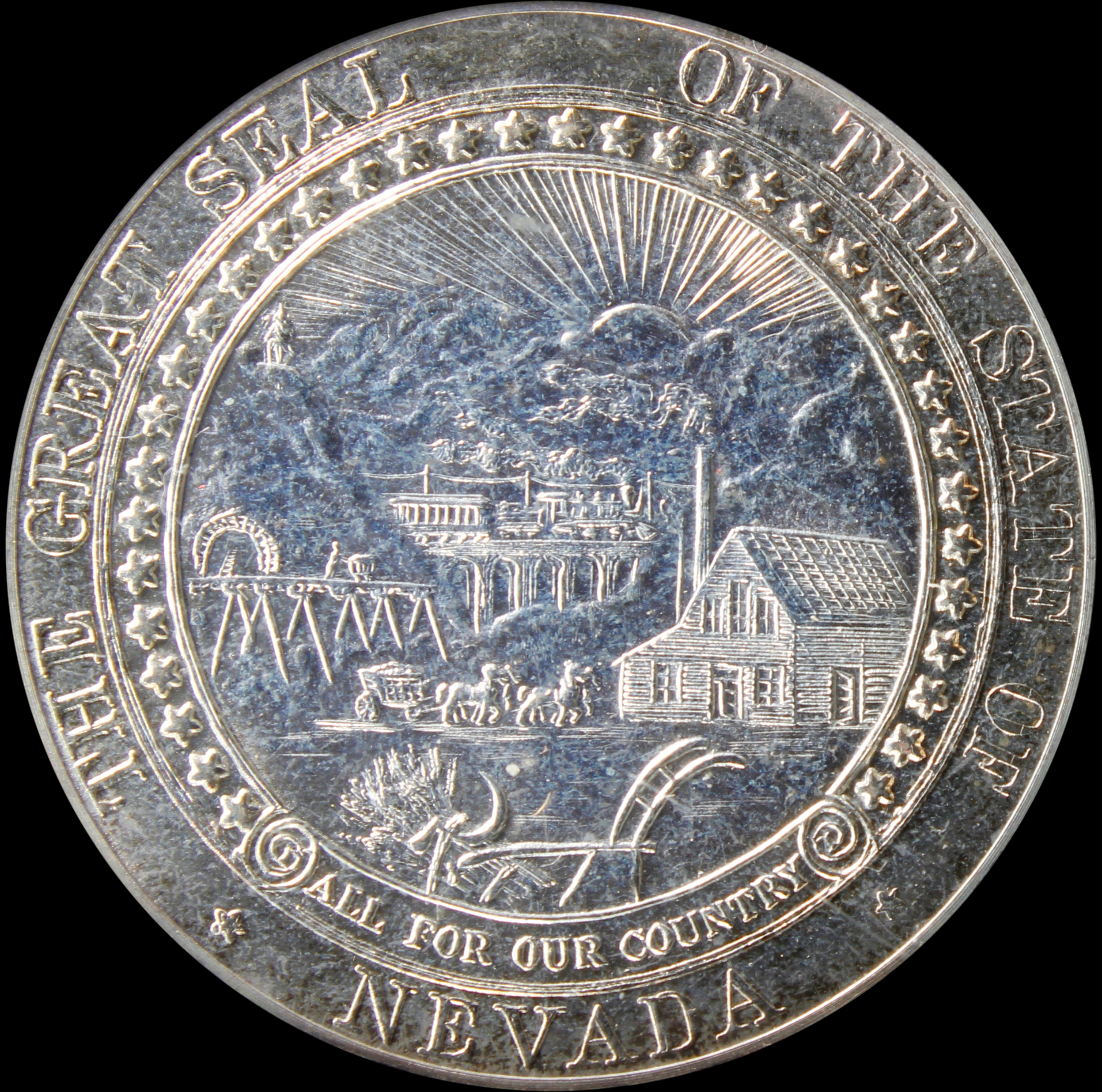 HK-552 1959 Nevada Silver Centennial SCD – Silver